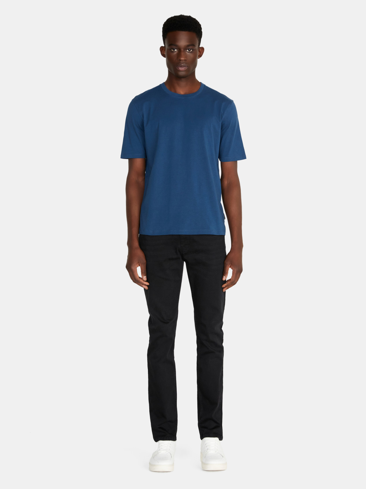 Sisley - Slim Fit Boston Jeans, Man, Black, Size: 40