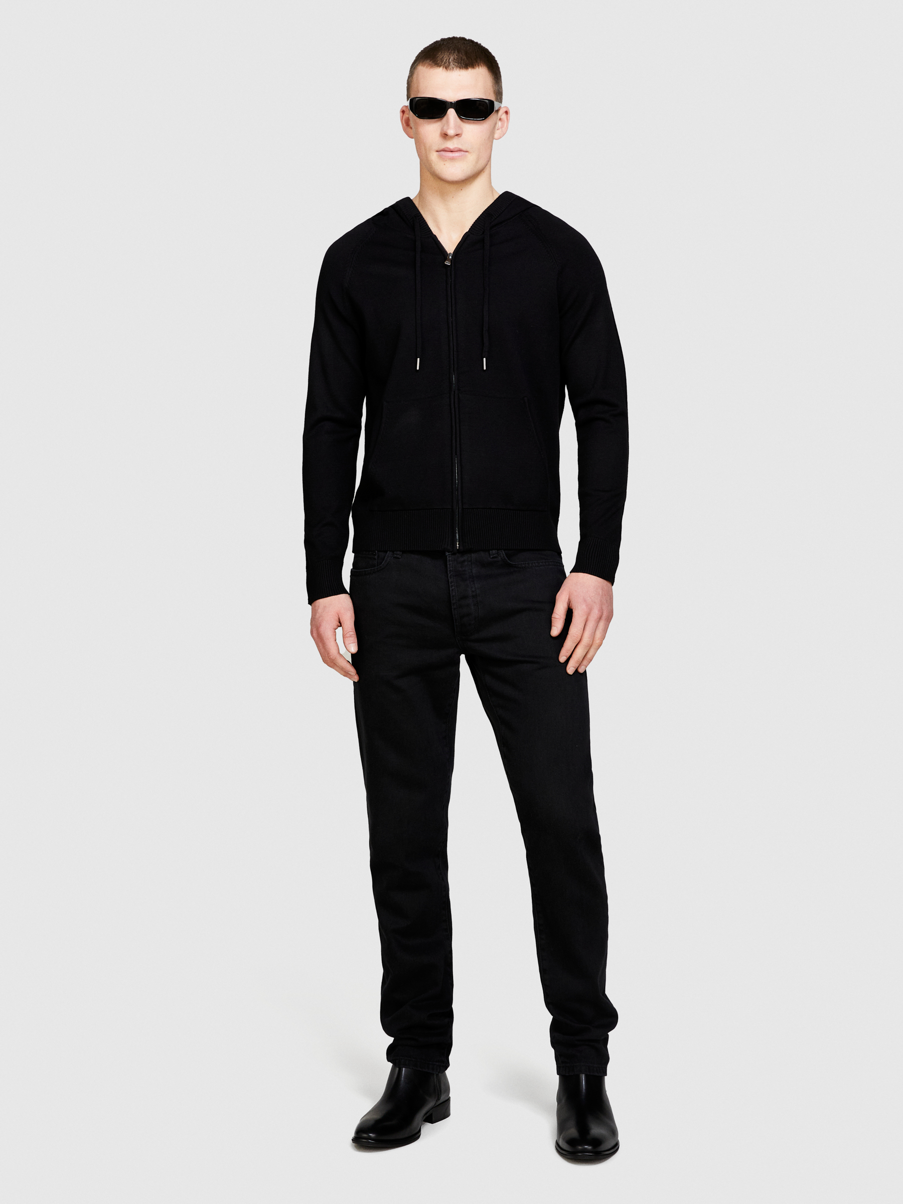 Sisley - Berlin Slim Fit Colored Jeans, Man, Black, Size: 34