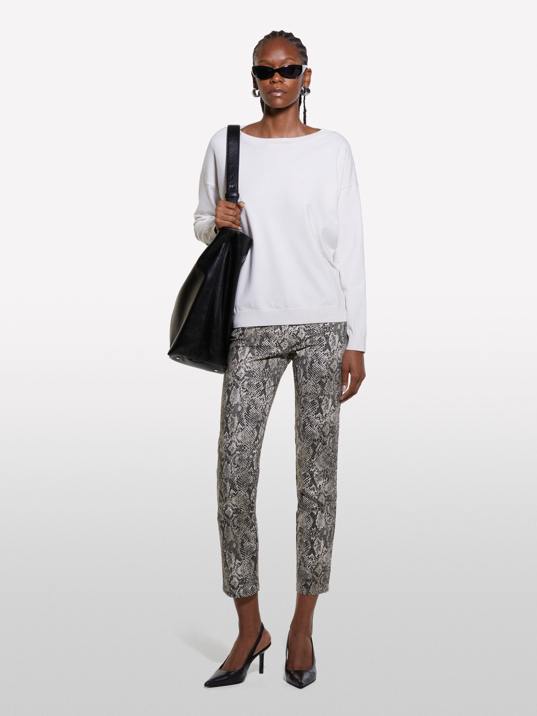 Sisley - Pull Crème À Encolure Bateau, Femme, Crème, Taille: XS