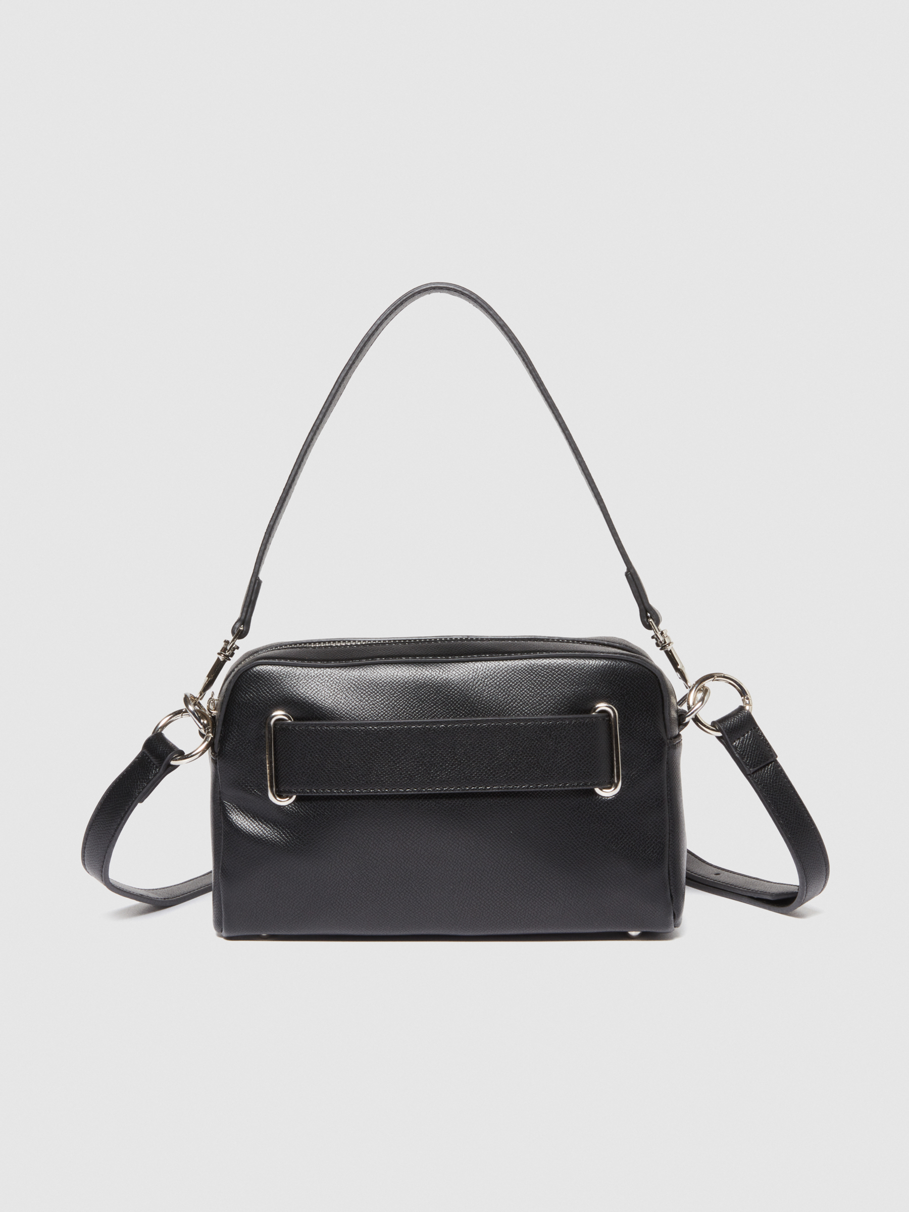 Sisley - Camera Bag With Shoulder Strap, Woman, Black, Size: ST
