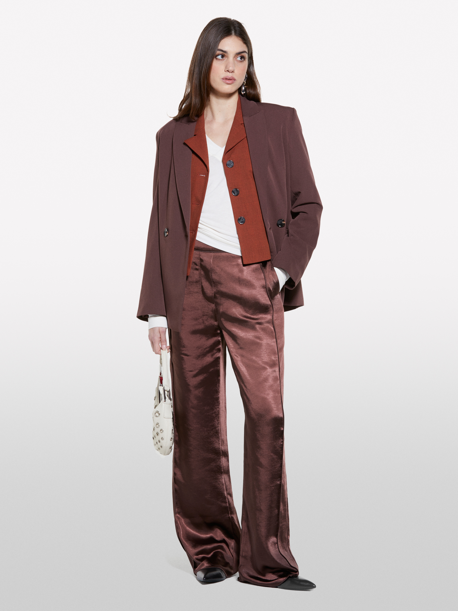  Sisley - Μπλούζα Μακρυμάνικη Slim Fit Κρεμ Λευκό, θήλυ, Λευκο Κρεμ, μέγεθος: S 2025