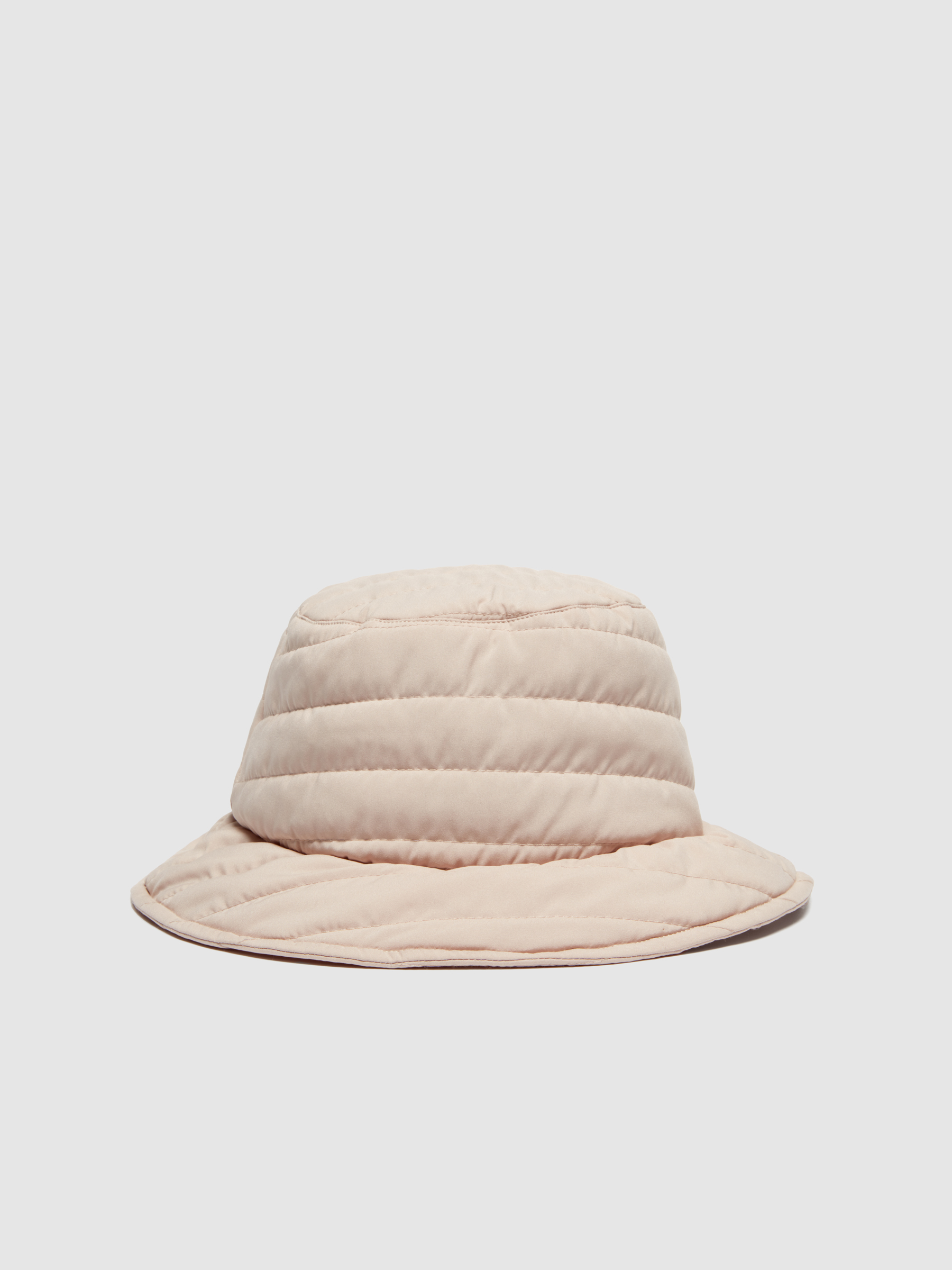 Sisley - Padded Bucket Hat, Woman, Beige, Size: S