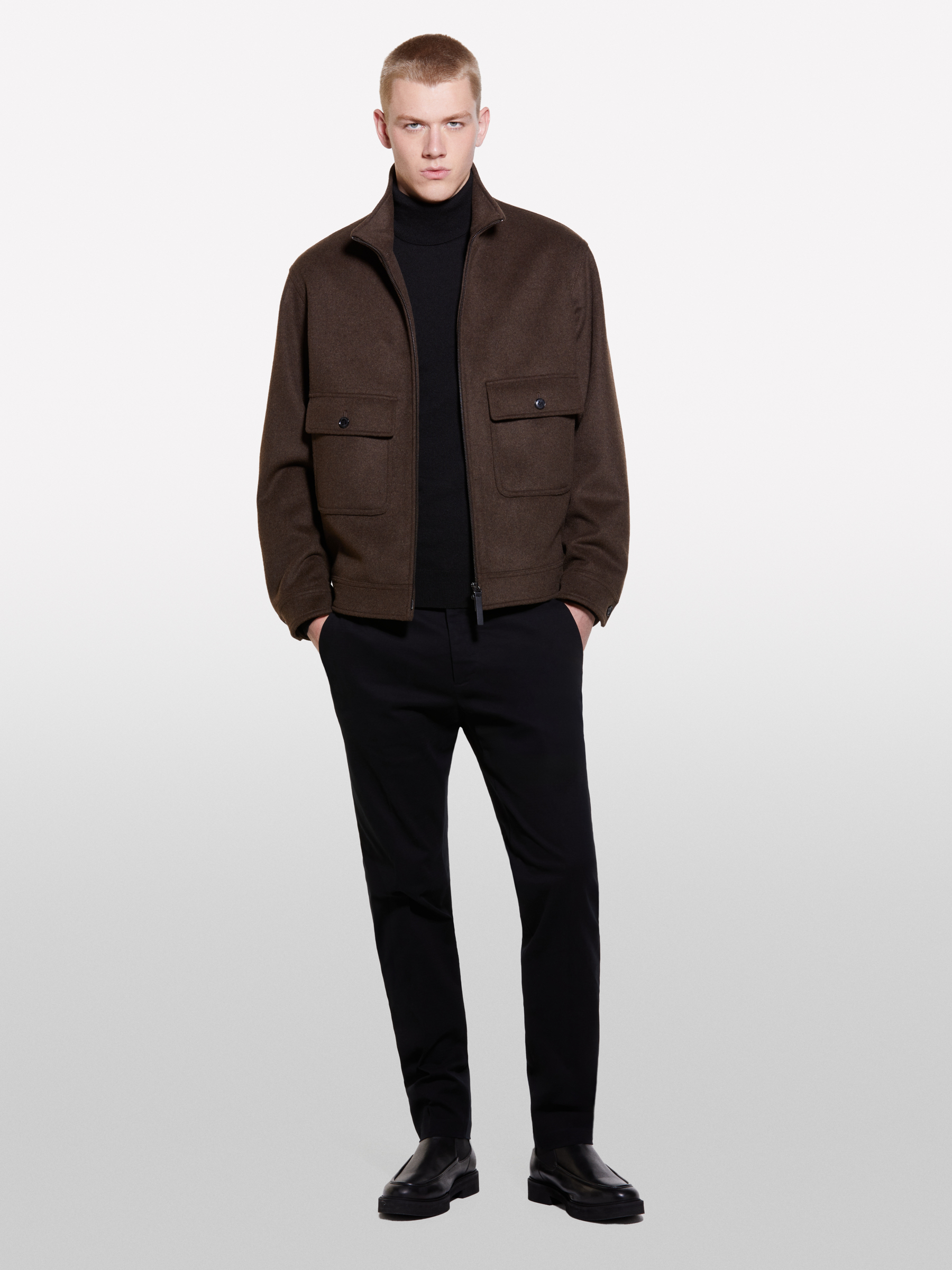 Sisley - Pantalon Chino Noir, Homme, Noir, Taille: 56