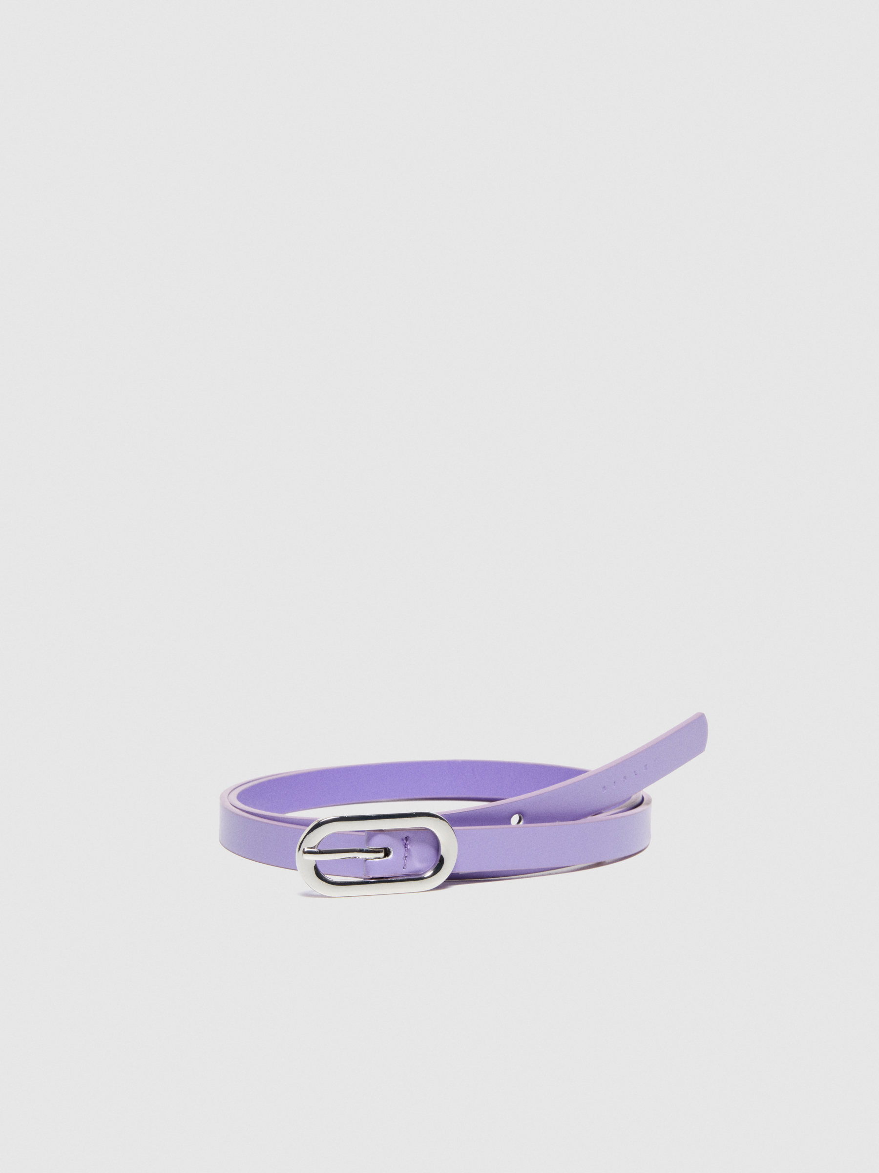 Sisley - Thin Belt, Woman, Lilac, Size: L