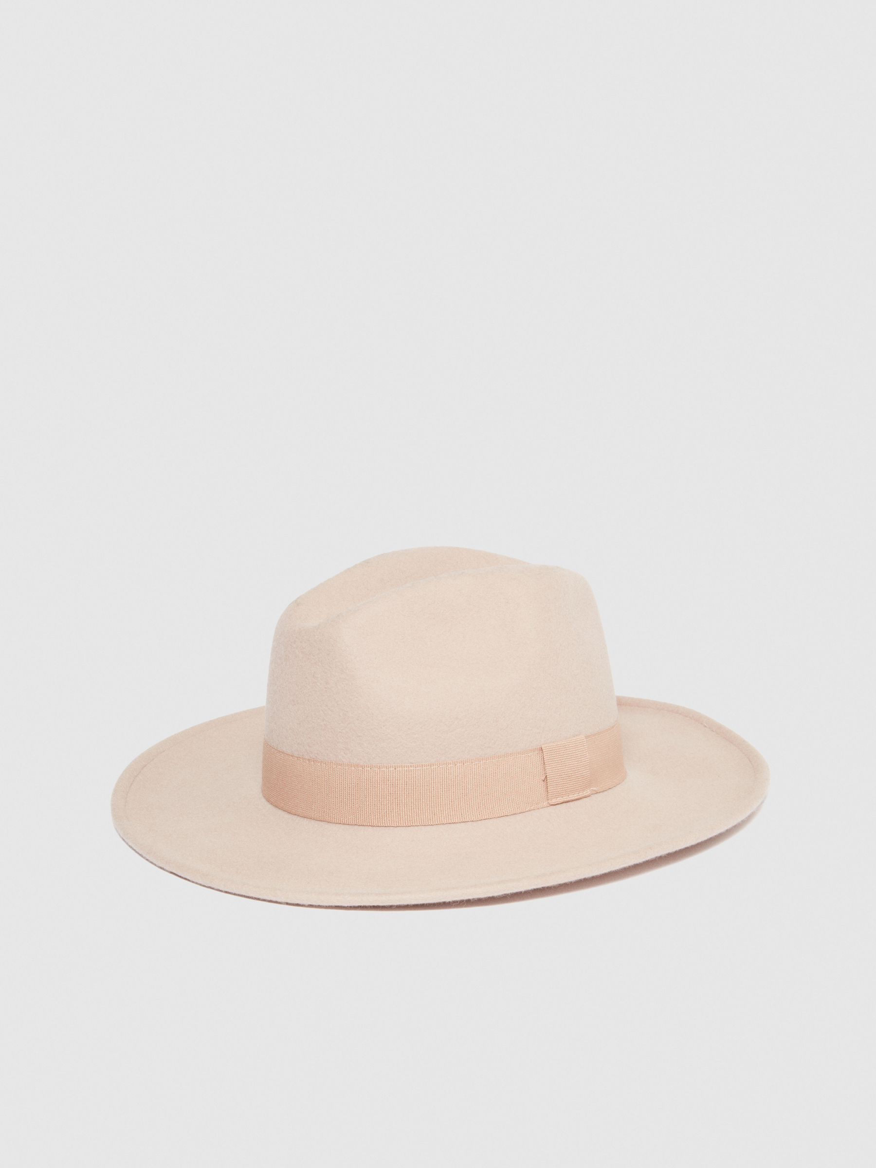 Sisley - Hat With Ribbon, Woman, Creamy White, Size: S