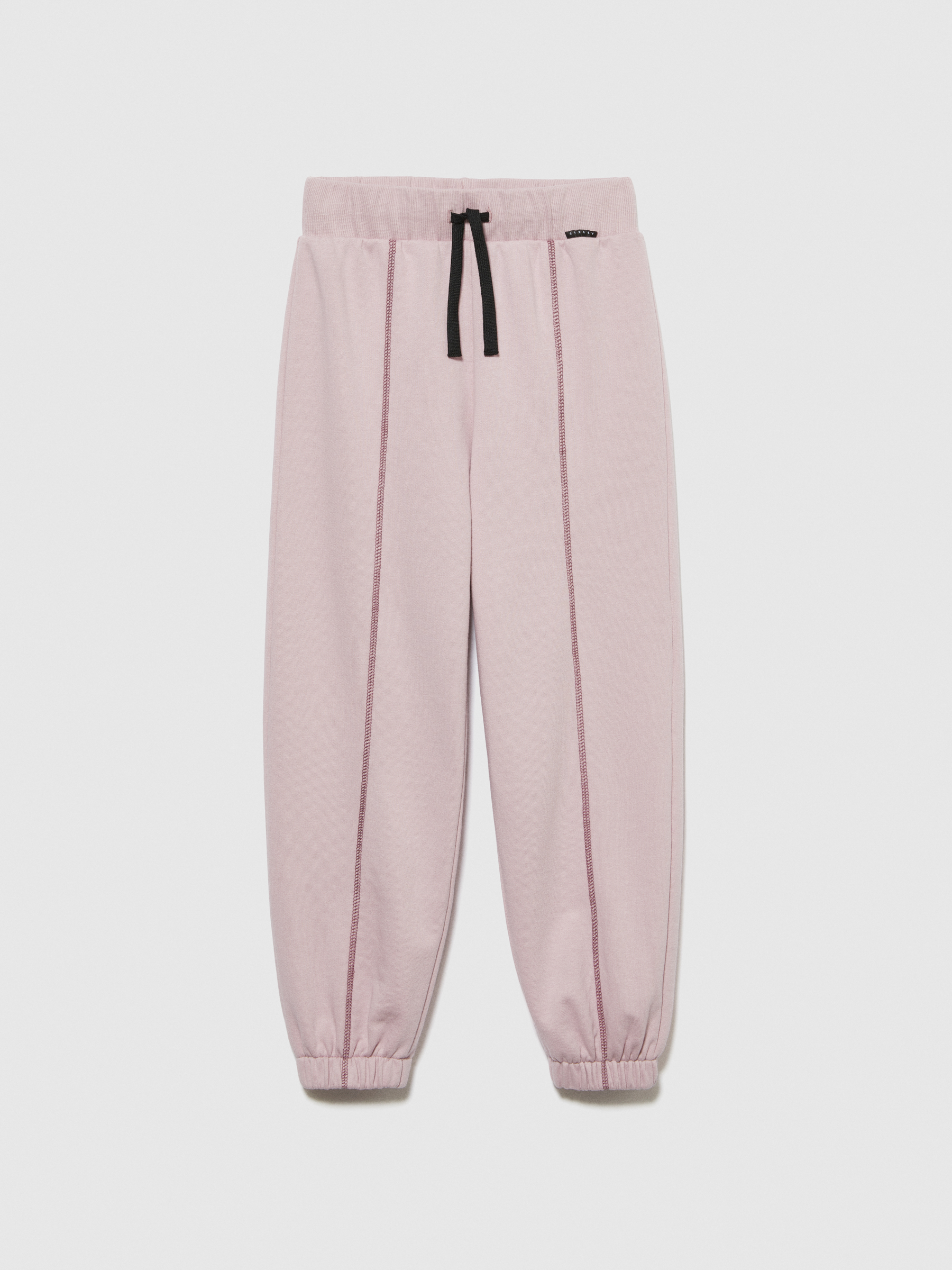 Sisley Young - Oversized Fit Joggers, Woman, Pink, Size: L