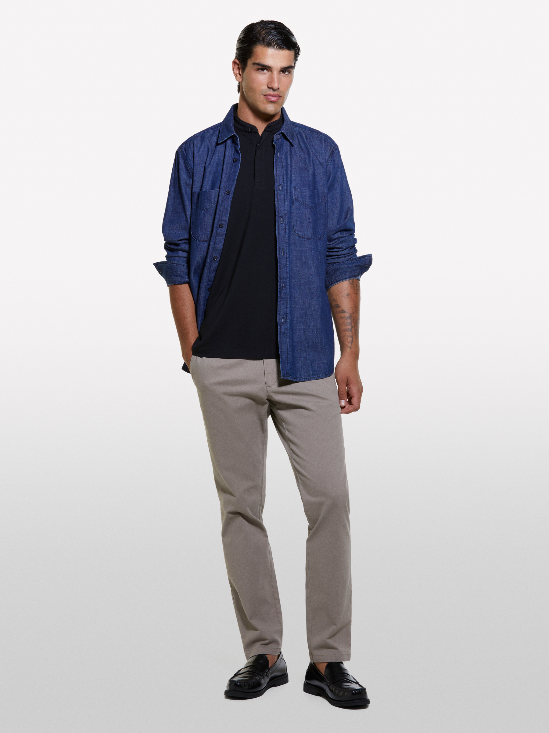 Sisley - Pantalon Marron Effet Vintage, Homme, Marron, Taille: 56