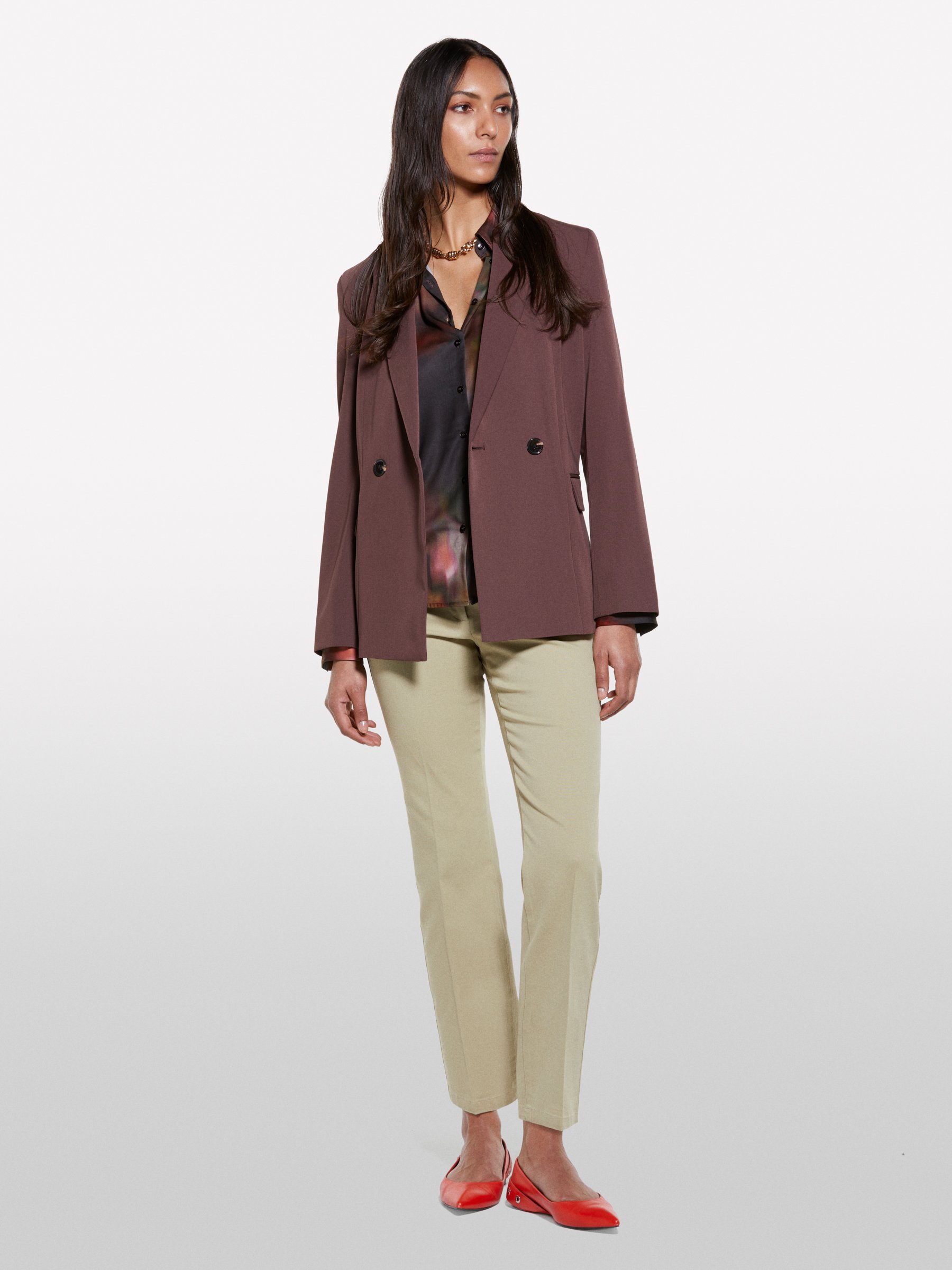  Sisley - Παντελόνι Flare Fit Πράσινο Militaire, θήλυ, Χακι, μέγεθος: 44 2025