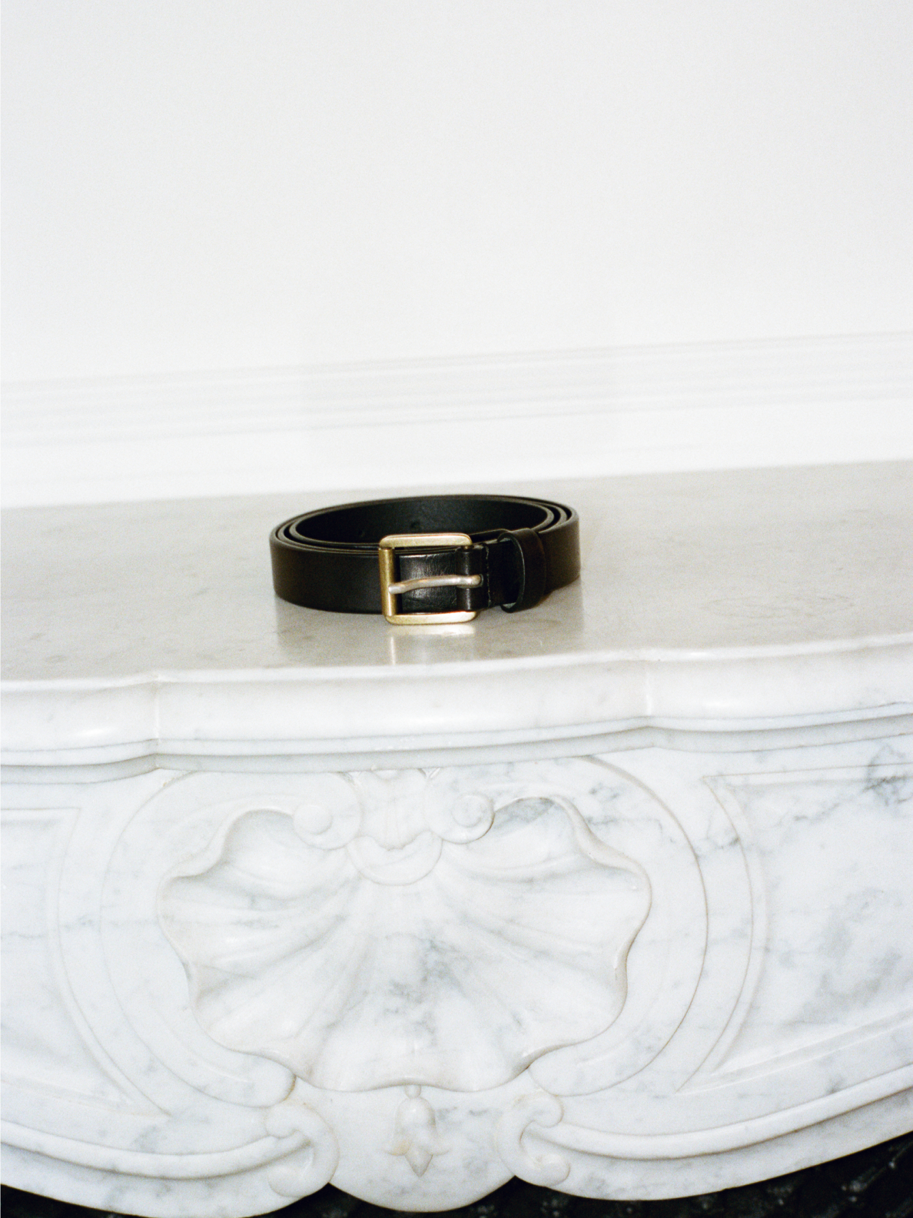 Sisley - Ceinture Élégante 100 % Cuir, Homme, Noir, Taille: XL