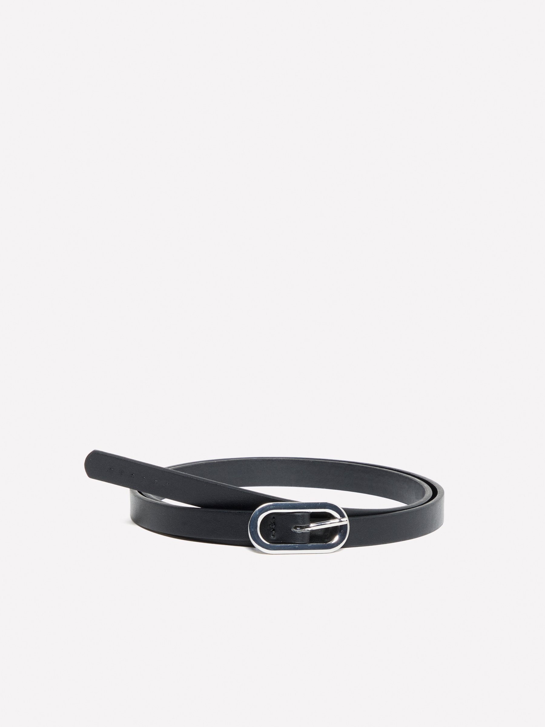 Sisley - Ceinture Fine Noire, Femme, Noir, Taille: XS