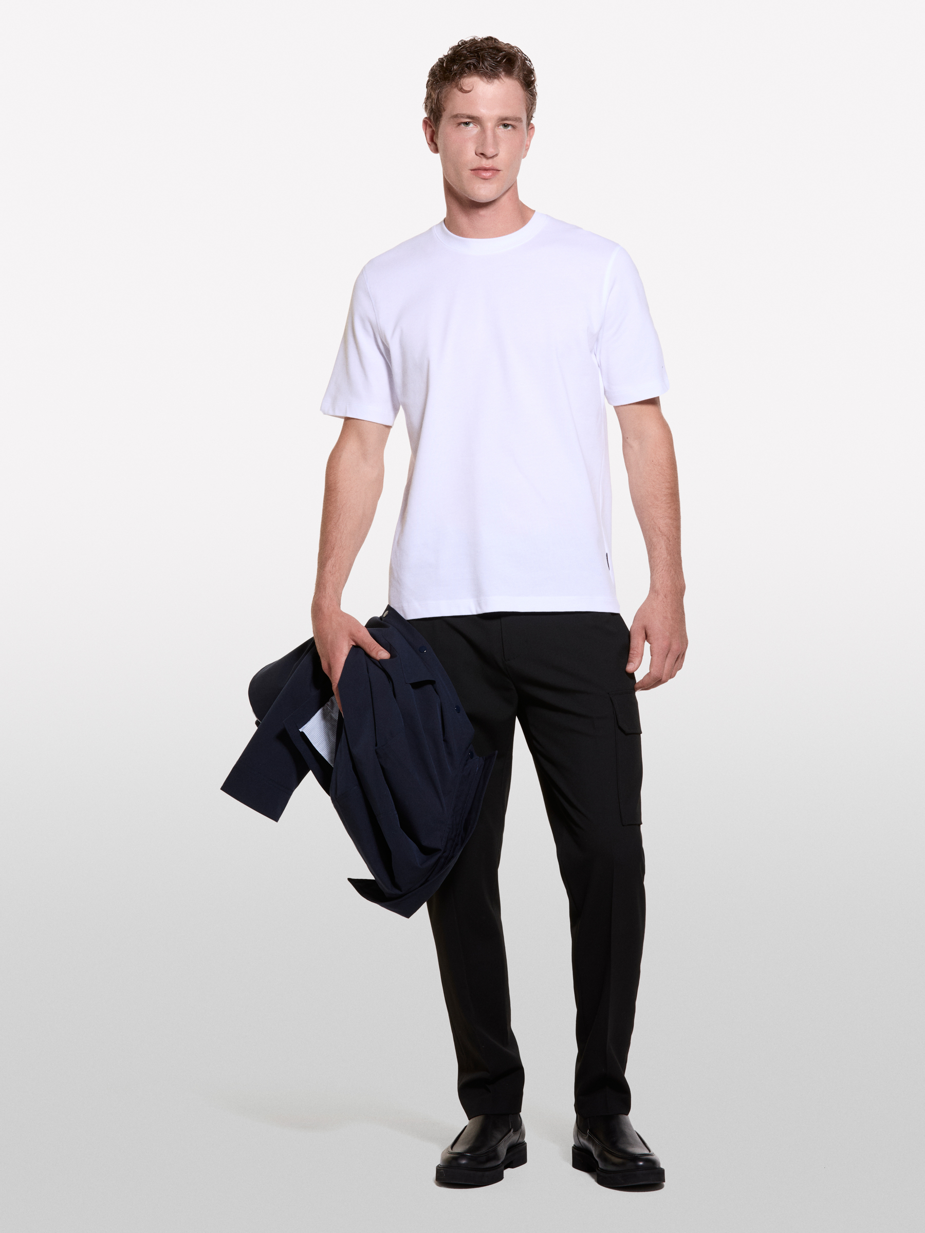 Sisley - T-shirt Blanc En 100 % Coton Bio, Homme, Blanc, Taille: XL