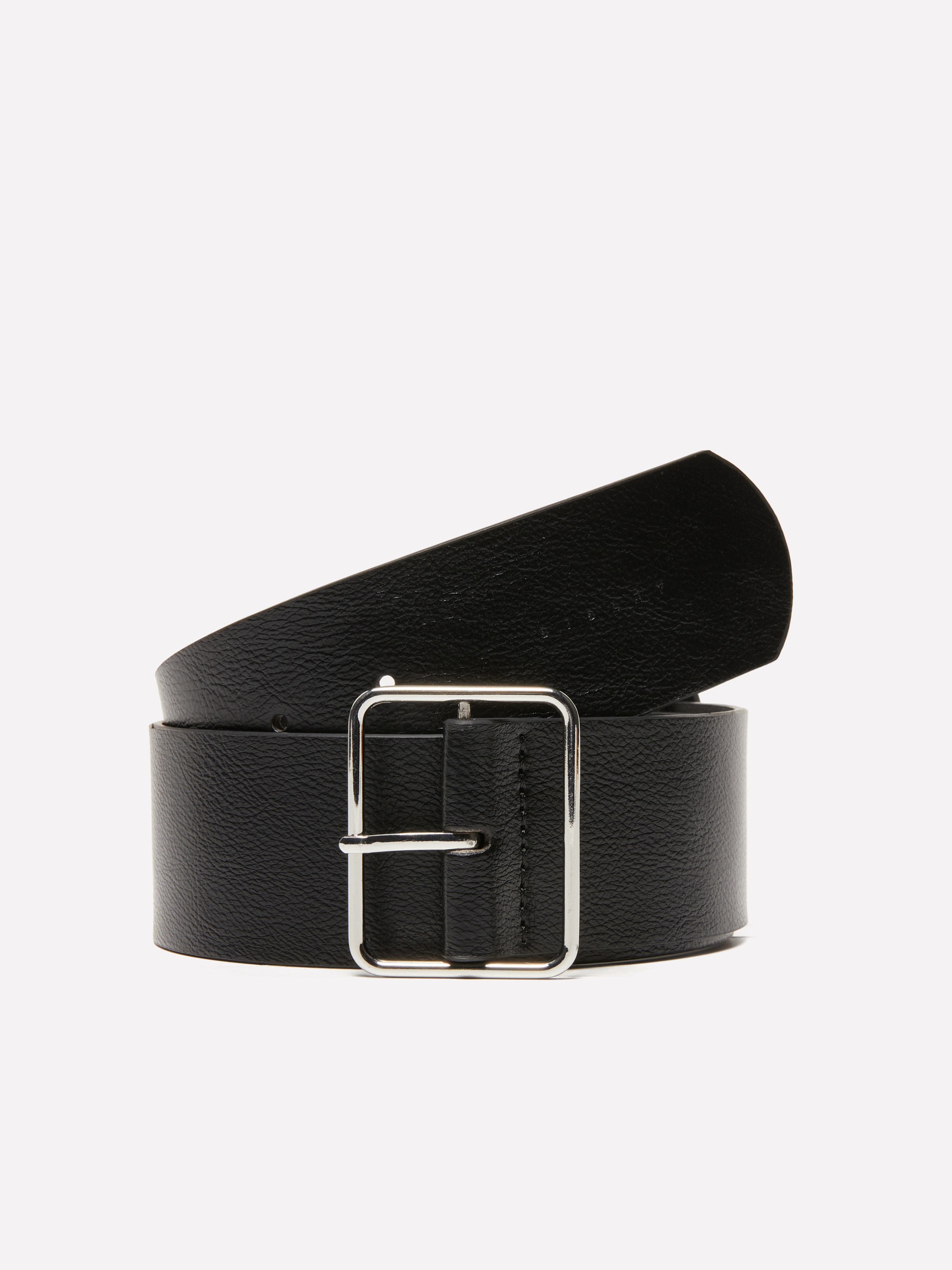 Sisley - Ceinture Taille Haute Noire, Femme, Noir, Taille: XS