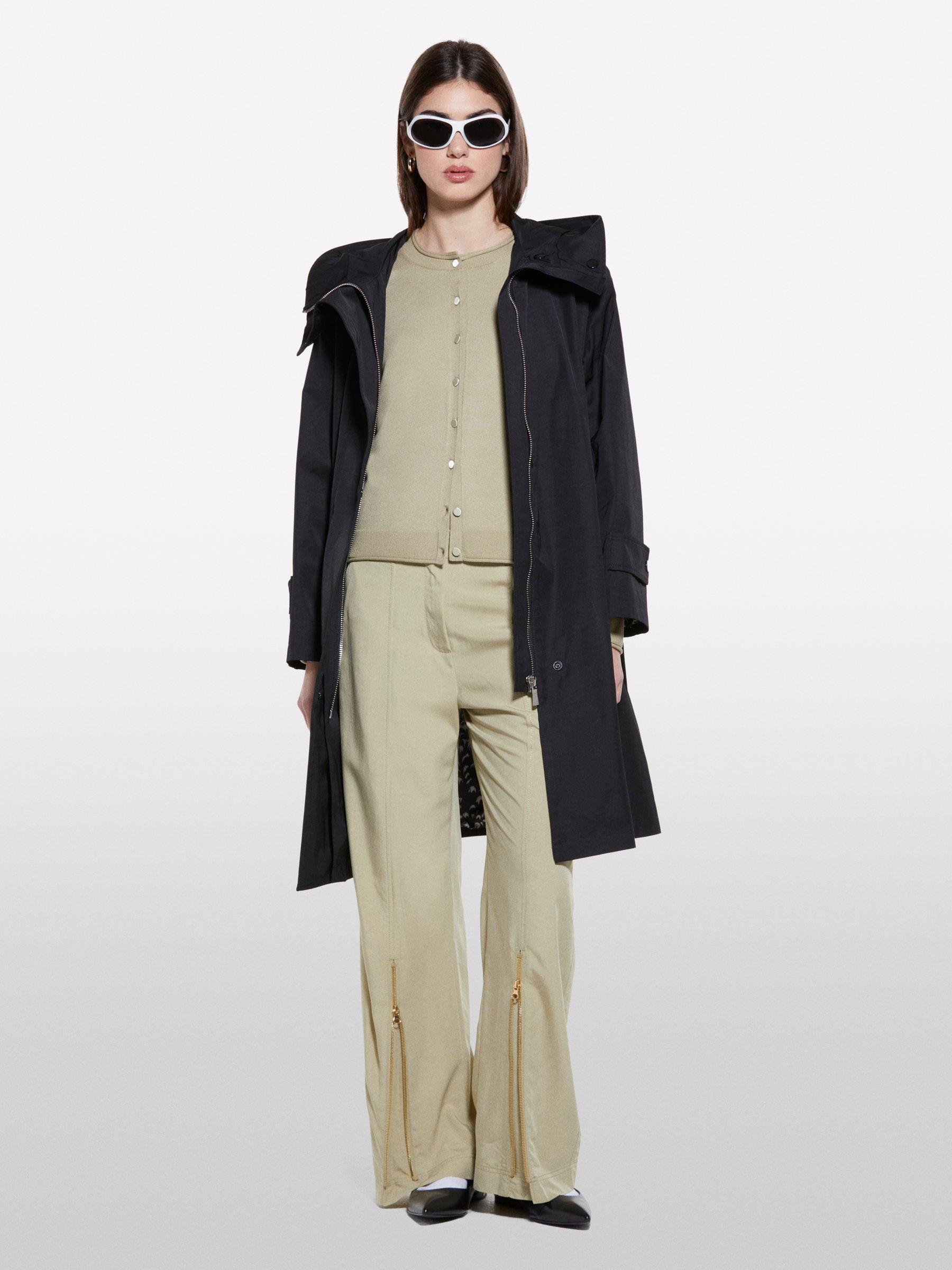  Sisley - Ζακέτα Πράσινο Militaire Regular Fit, θήλυ, Χακι, μέγεθος: M 2025