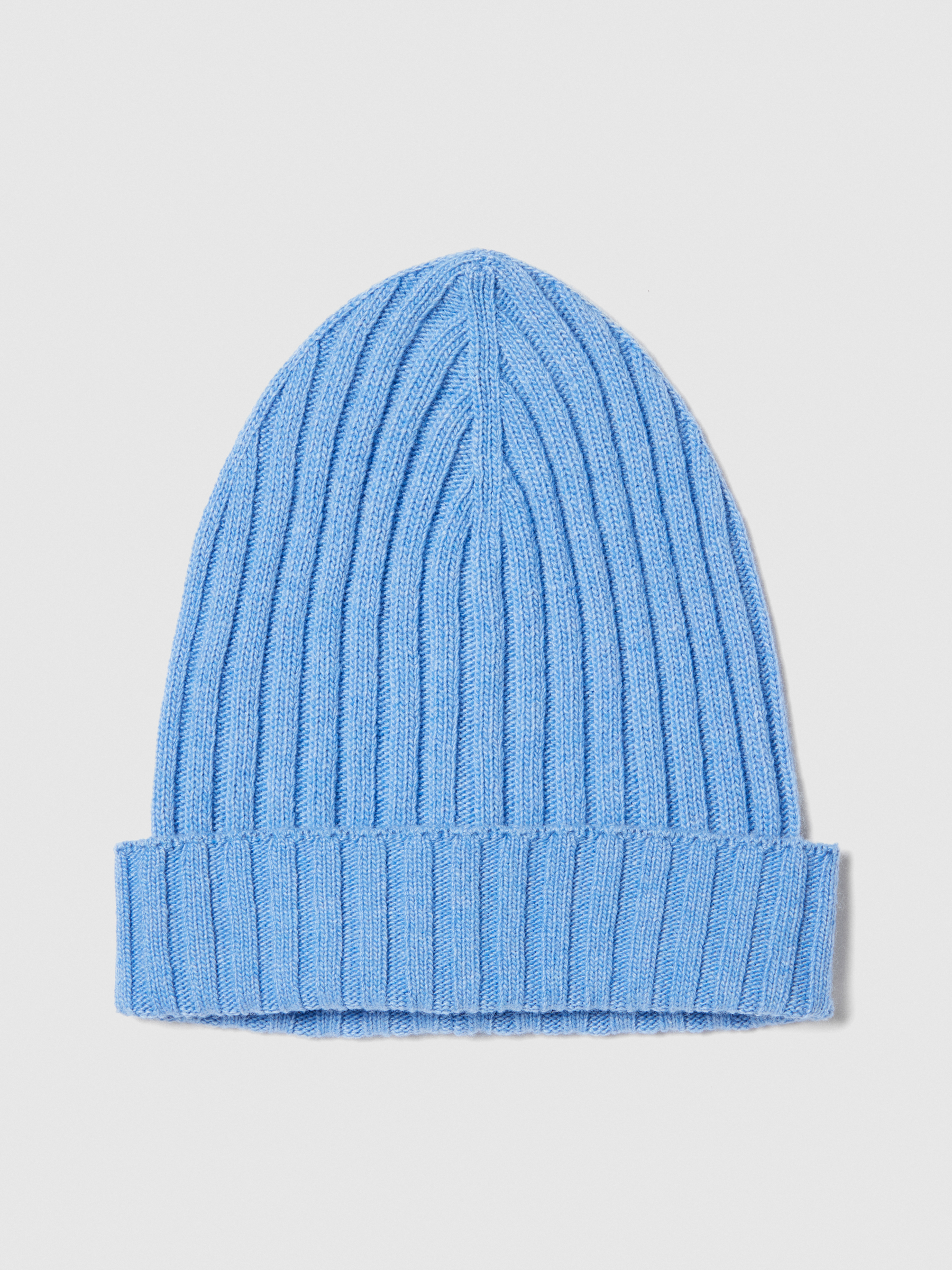 Sisley - Knit Hat, Man, Light Blue, Size: L