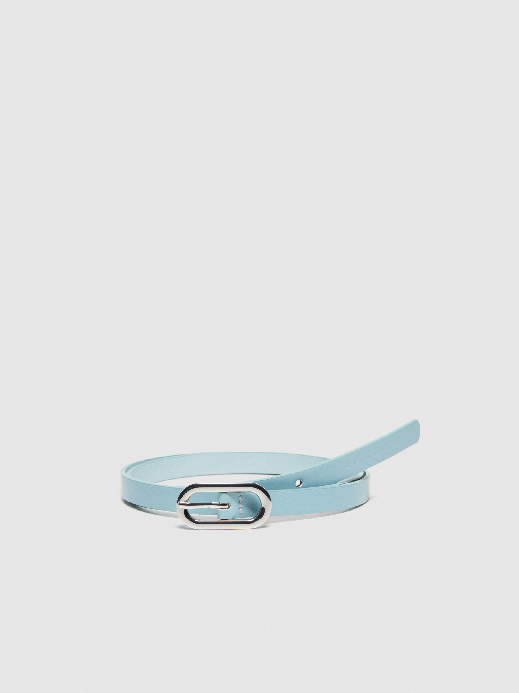Sisley - Thin Belt, Woman, Light Blue, Size: M
