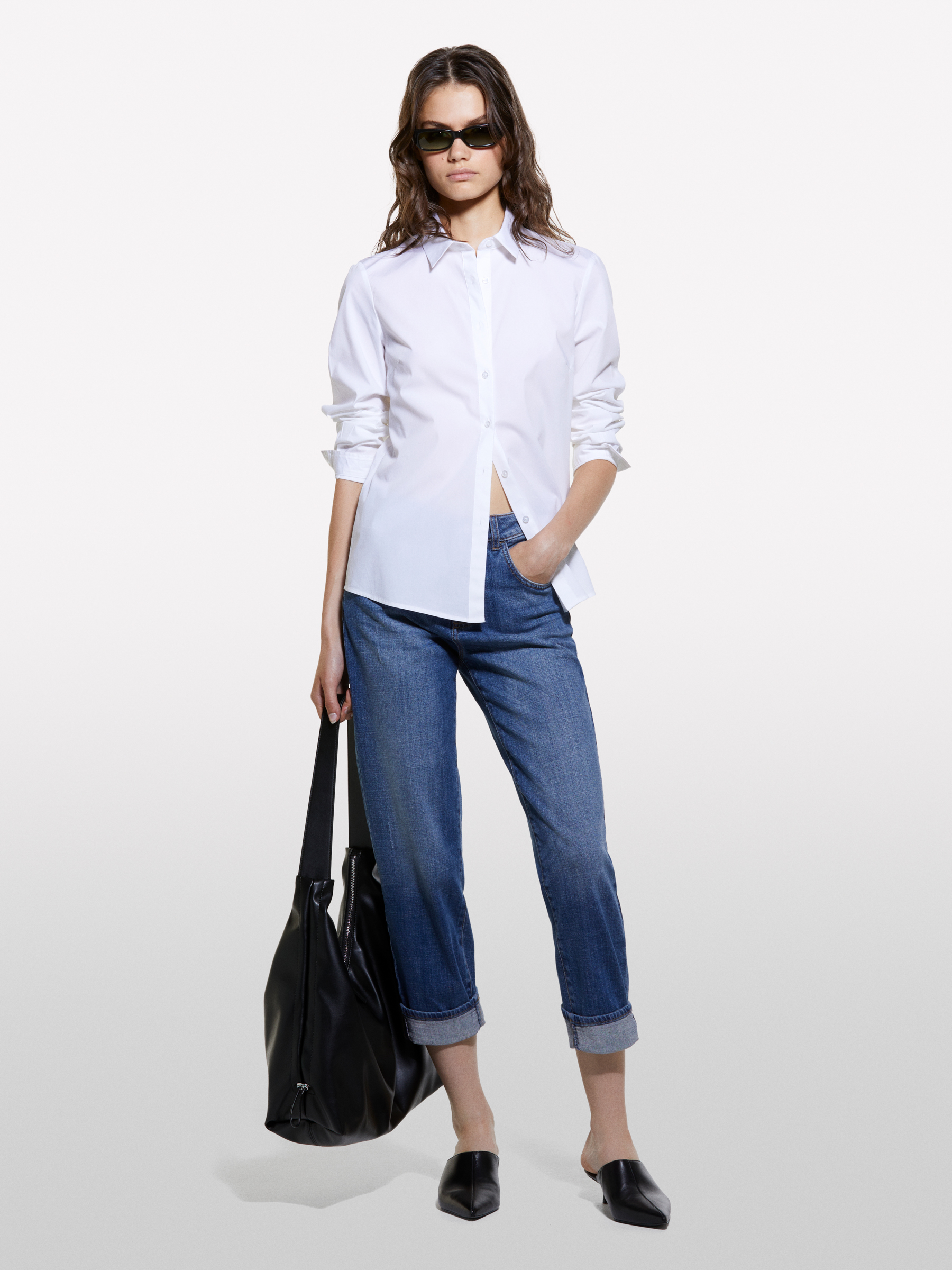 Sisley - Jeans Manhattan Regular Bleu, Femme, Bleu, Taille: 34