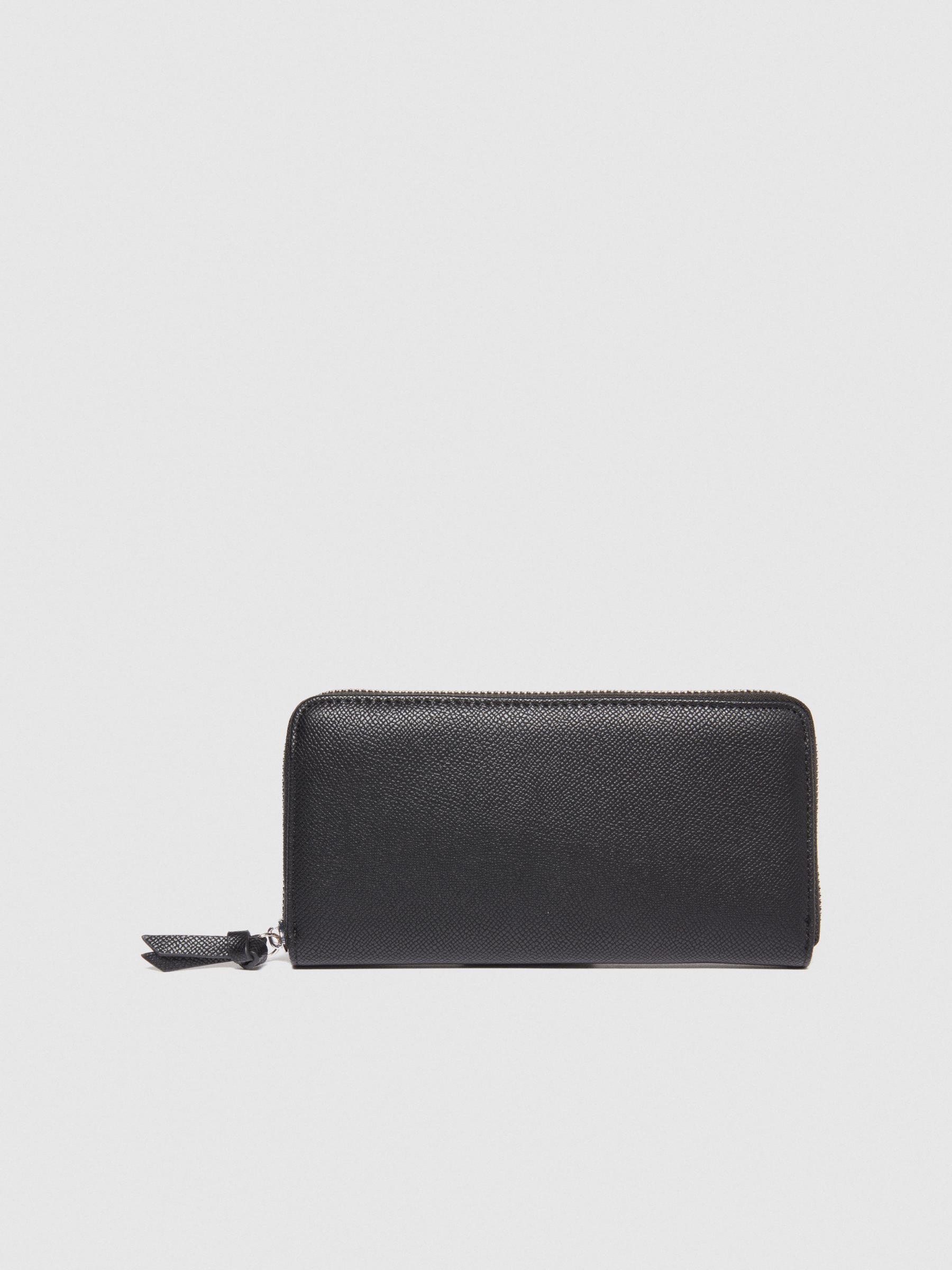 Sisley - Single Compartment Wallet, Woman, Black, Size: ST