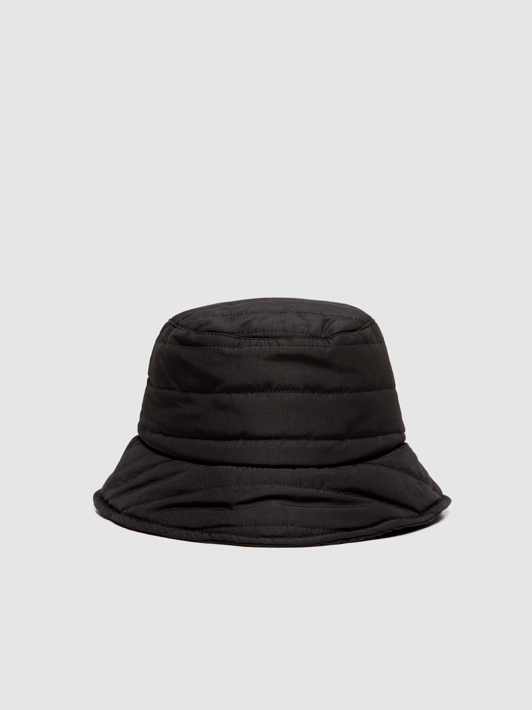 Sisley - Padded Bucket Hat, Woman, Black, Size: S