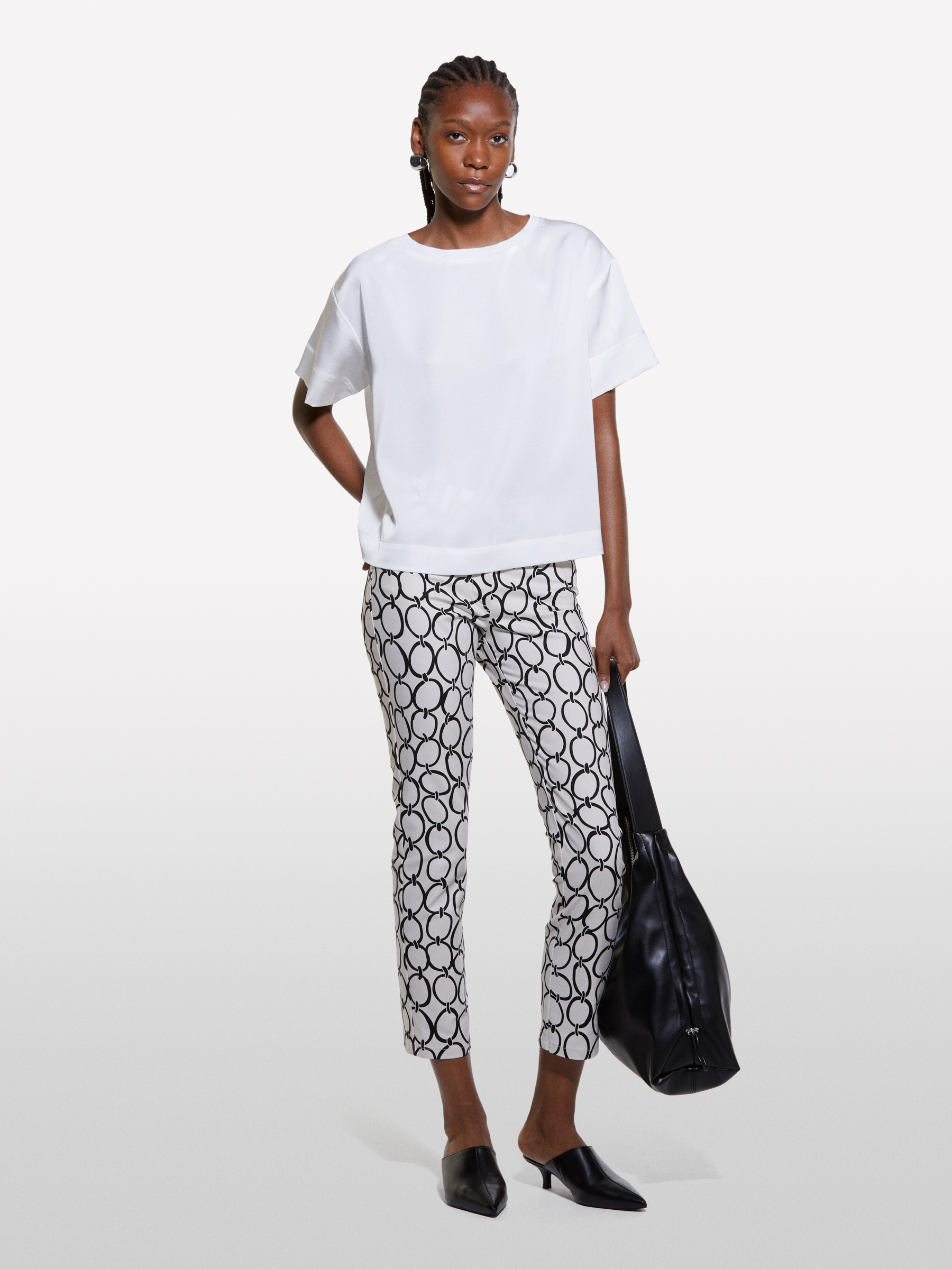 Sisley - Blouse Blanche À Manches Courtes, Femme, Blanc, Taille: XS